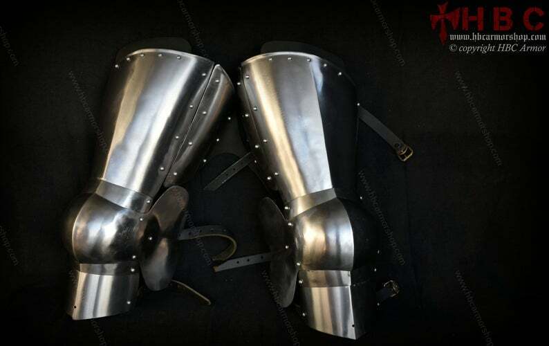 Medieval Arms Steel armors arms pair for fighting Medieval Historical armor full