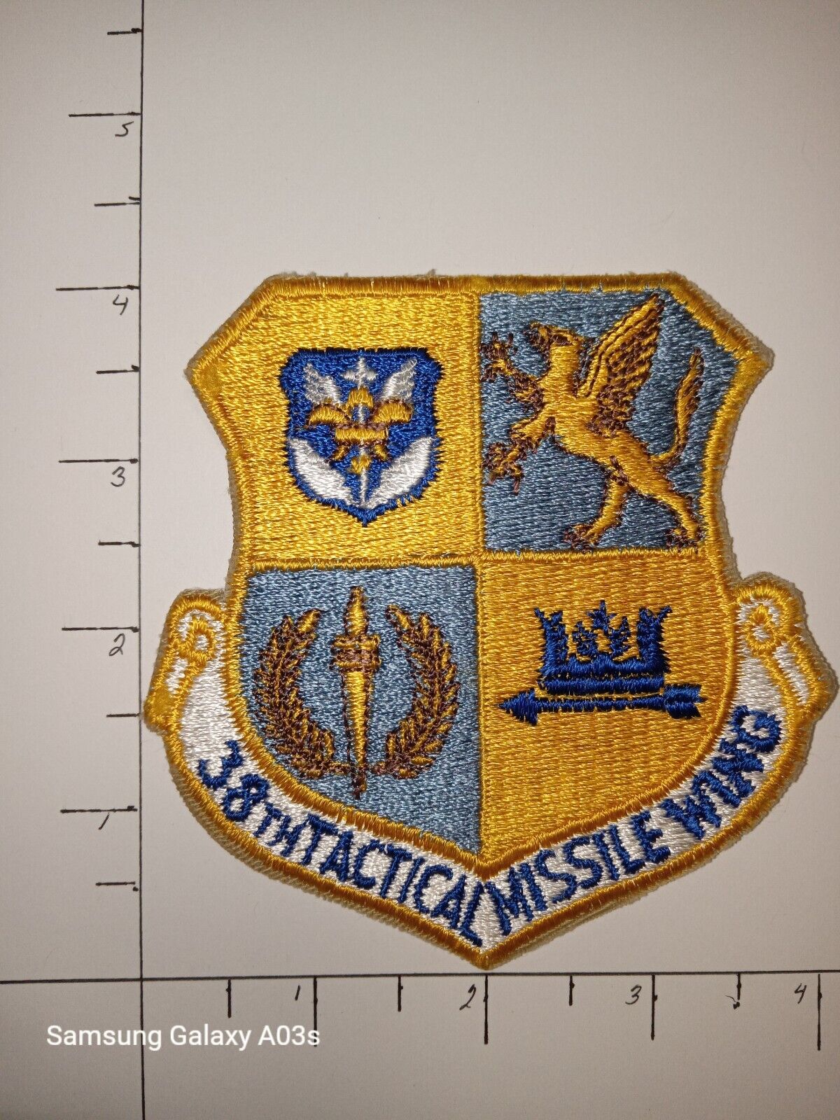 38TH TACTICAL MISSILE WING USAF RARE
