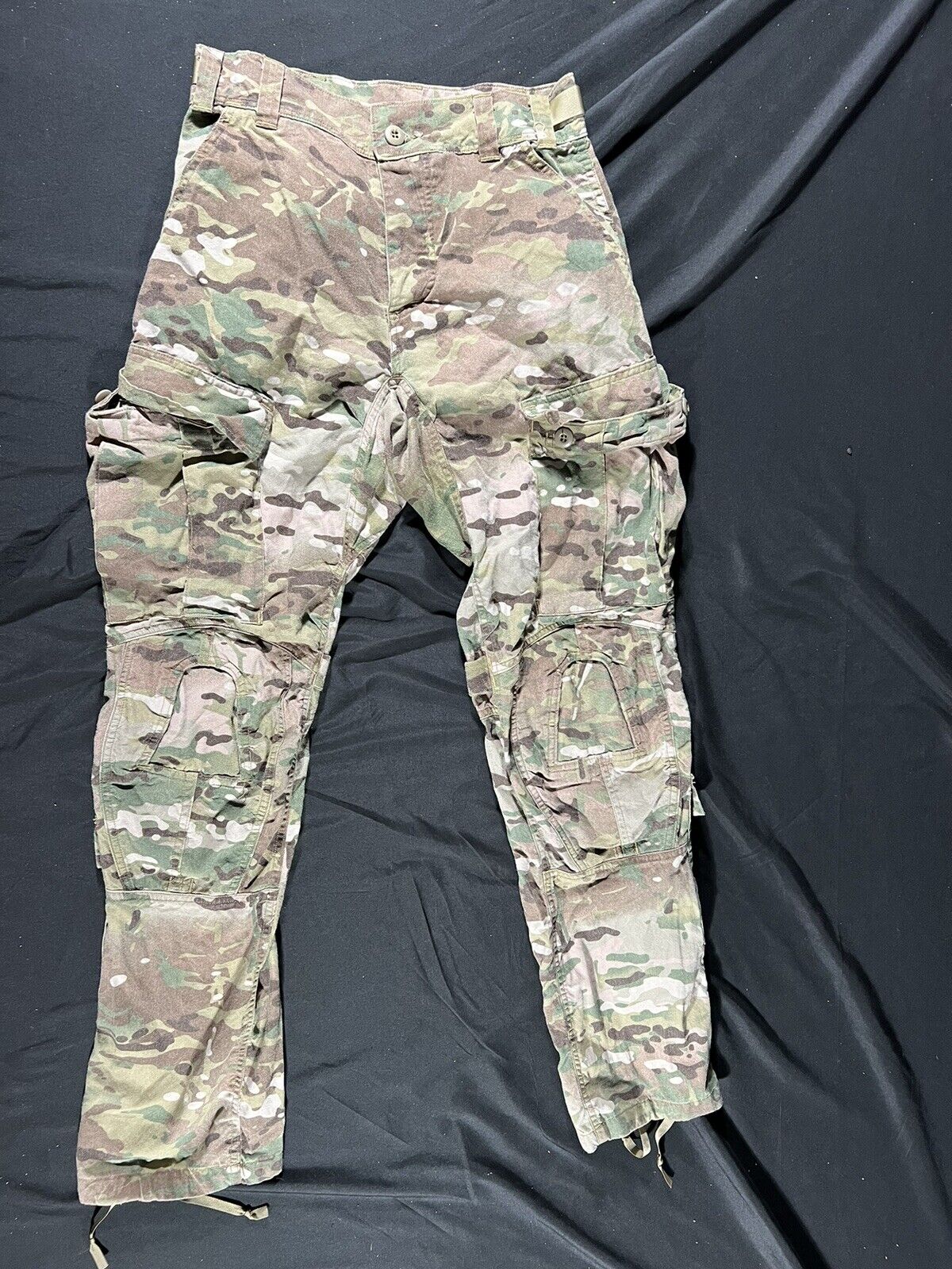 US ARMY TEAM SOLDIER OCP MULTICAM COMBAT PANTS W/ KNEEPAD SLOTS SMALL LONG