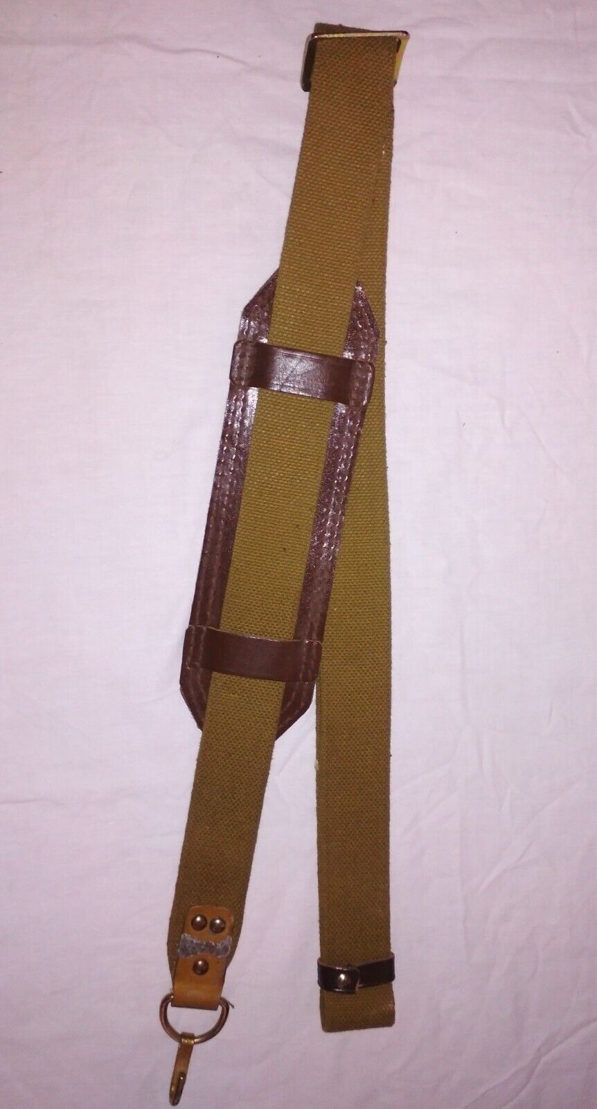 Soviet Russian Original Sling Belt Ak Paded Strap Carry Shoulder PK