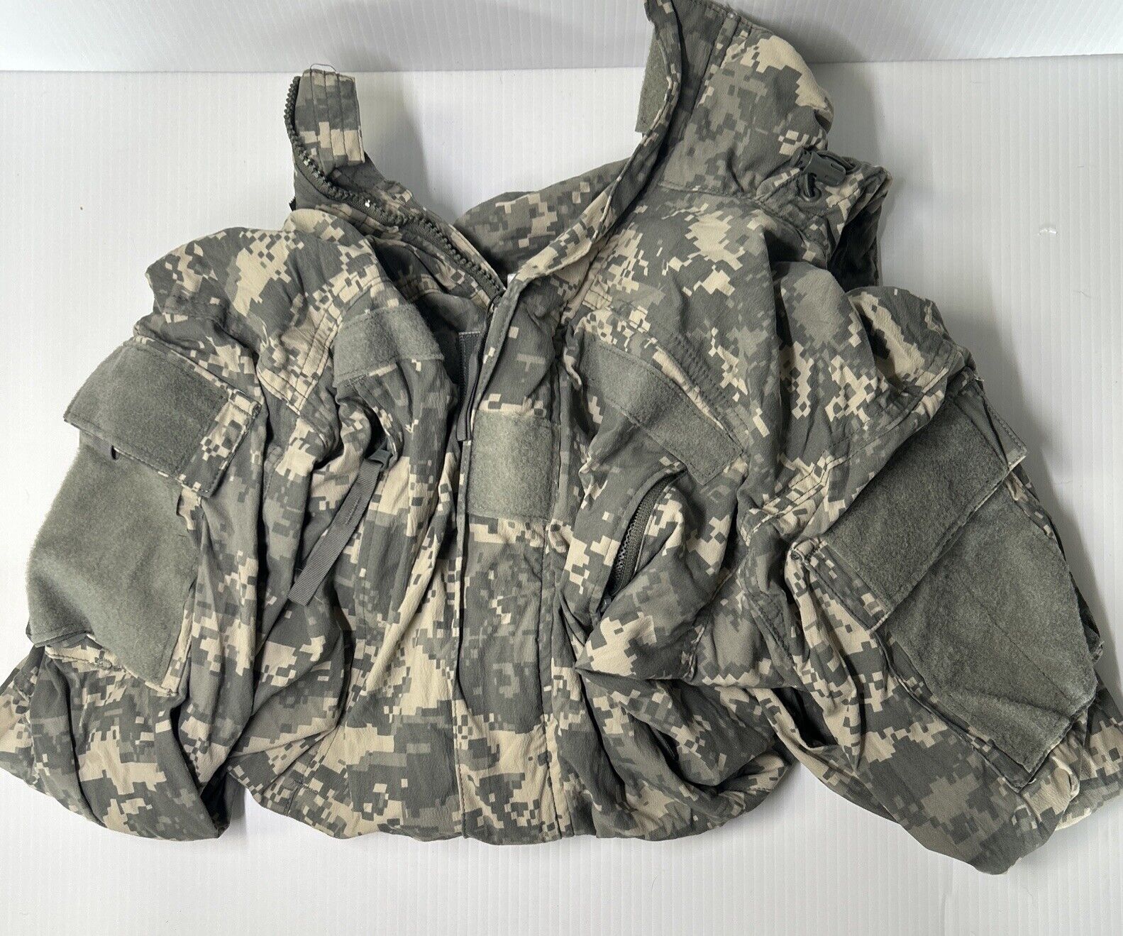 US Army ACU Camo Jacket Cold Weather Size X-Small Short