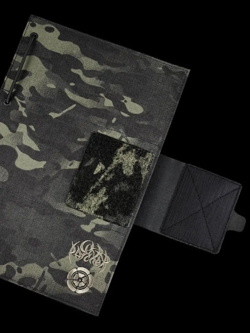 Patch book, album for storing chevrons, patches Black Multicam 20x30 cm