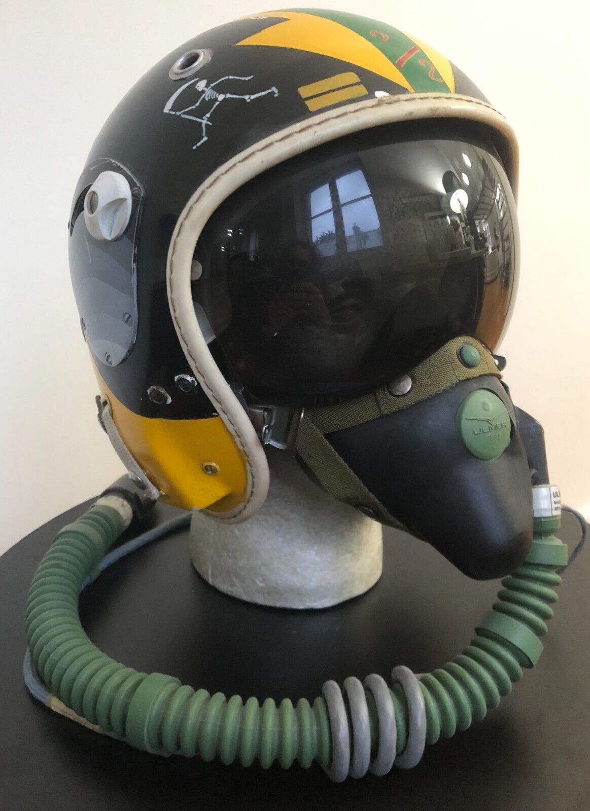 Original Gueneau 316 fighter pilot flight helmet from \