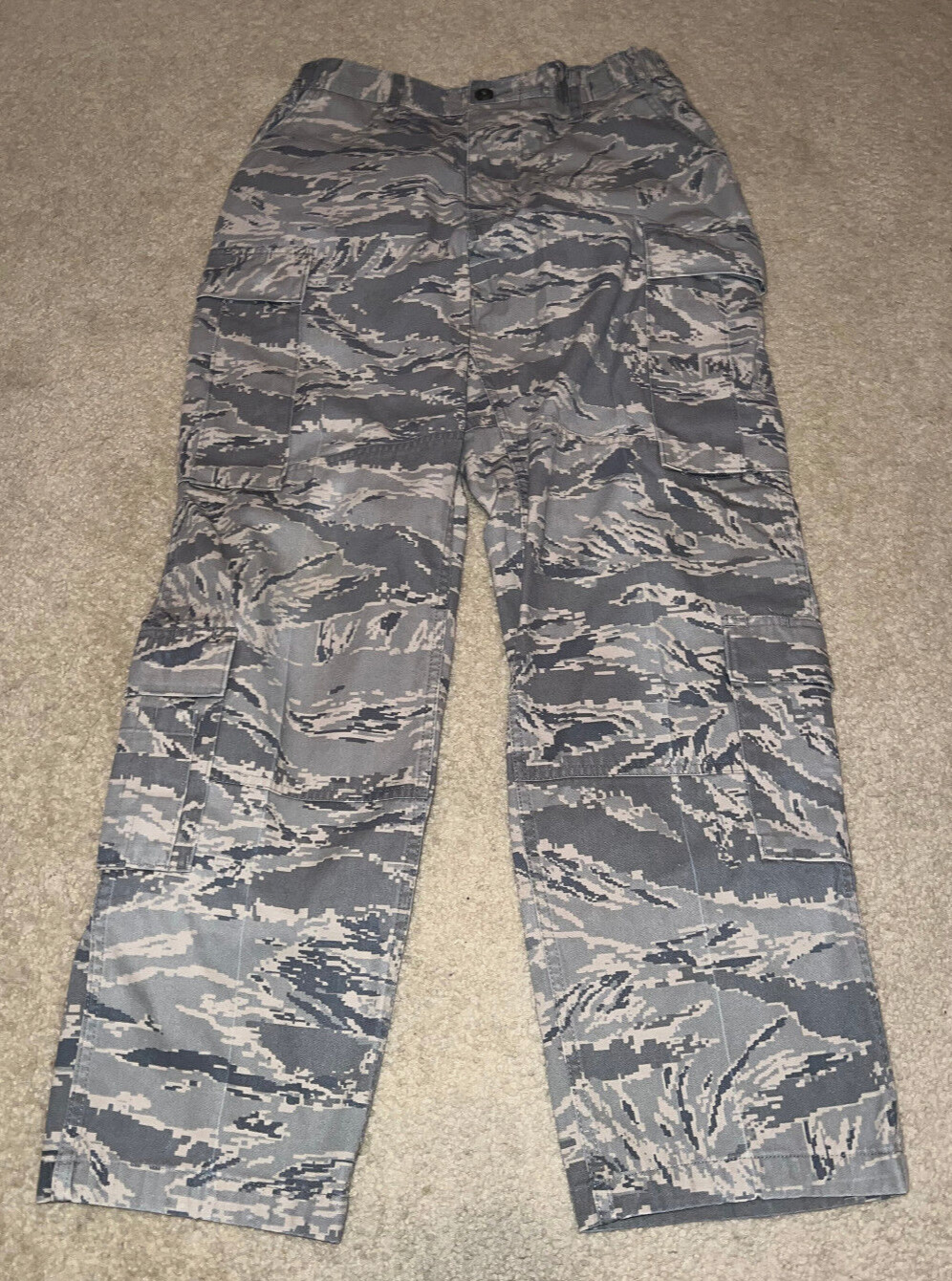 US Air Force Military TIGER Digital Camouflage Pants 32 SHORT - 8415-01-536-3830