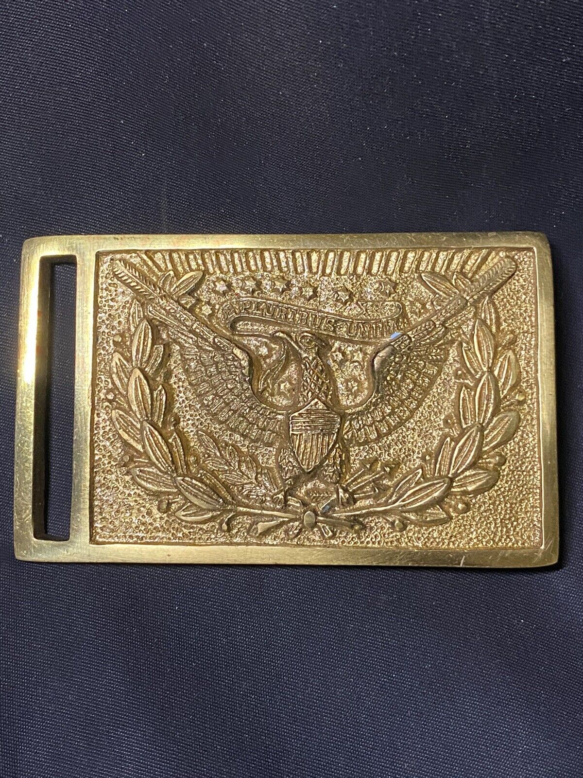 Antique 1851 Pattern Officer’s Sword Belt Eagle Plate Buckle