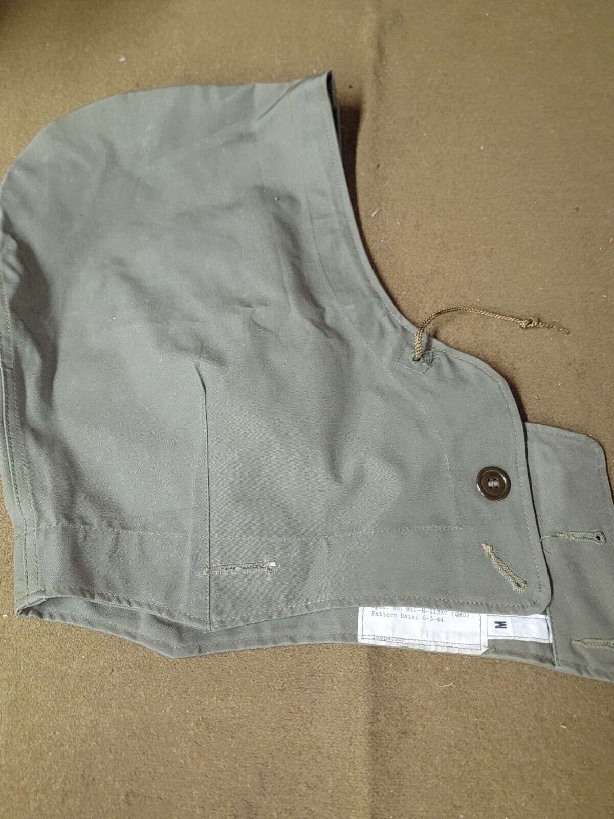 Korean War M-1951 Field Jacket Hood