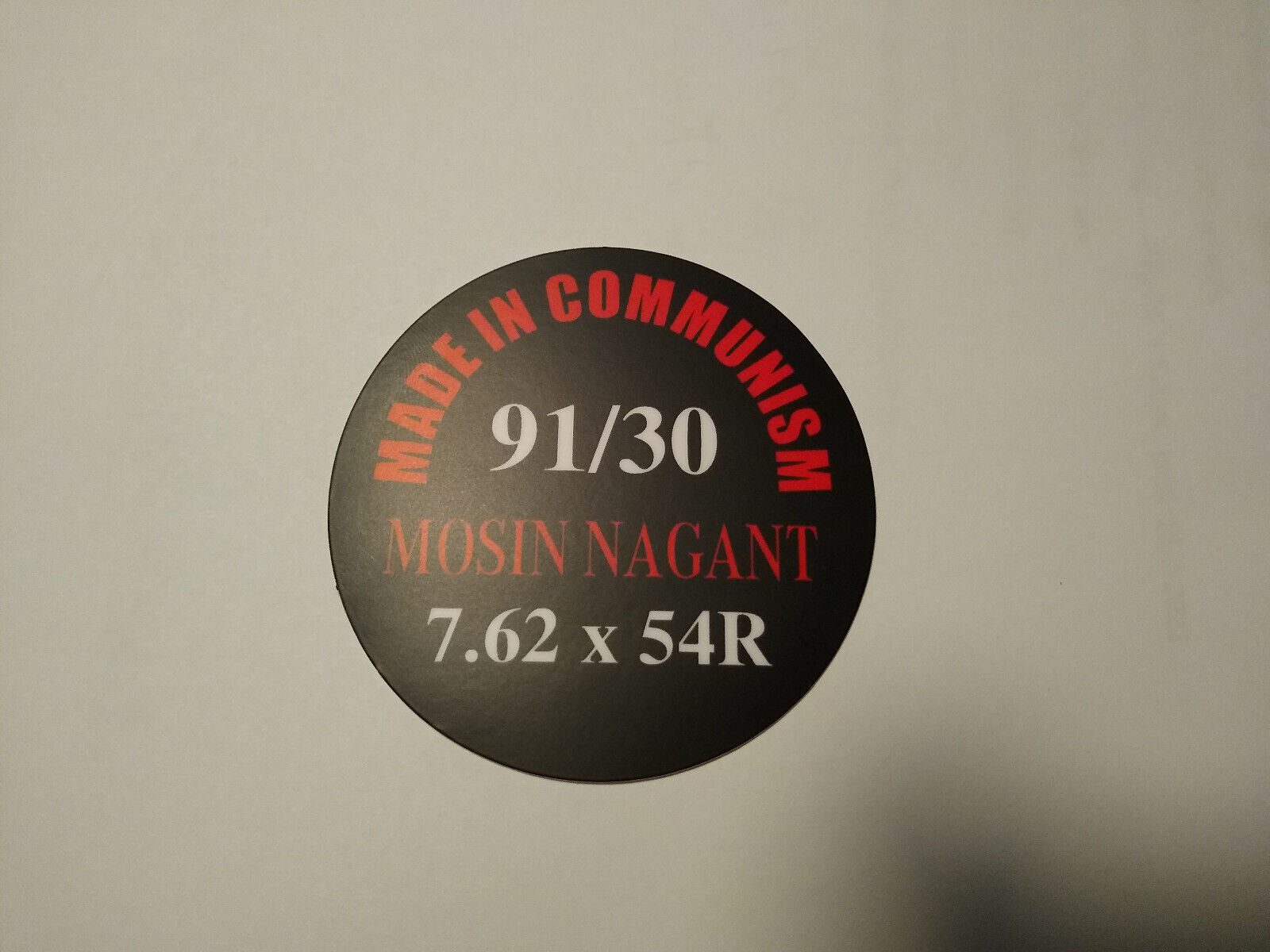 Mosin Nagant 91/30 Made in Communism,  decal
