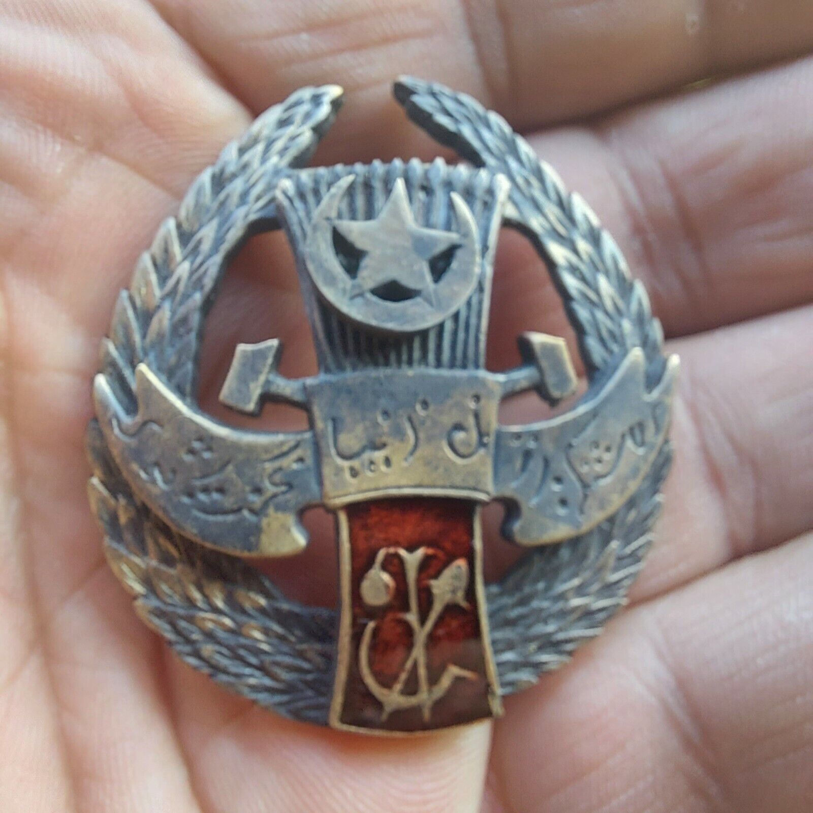 REPLICA -RSFSR USSR MEDAL ORDER Badge of The Labor KHOREZM REPUBLIK  