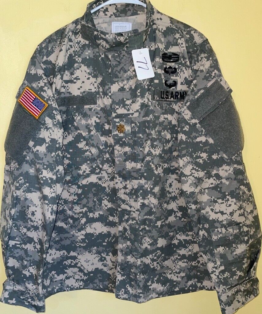 US Army ACU Shirt Large Regular Used 1_77