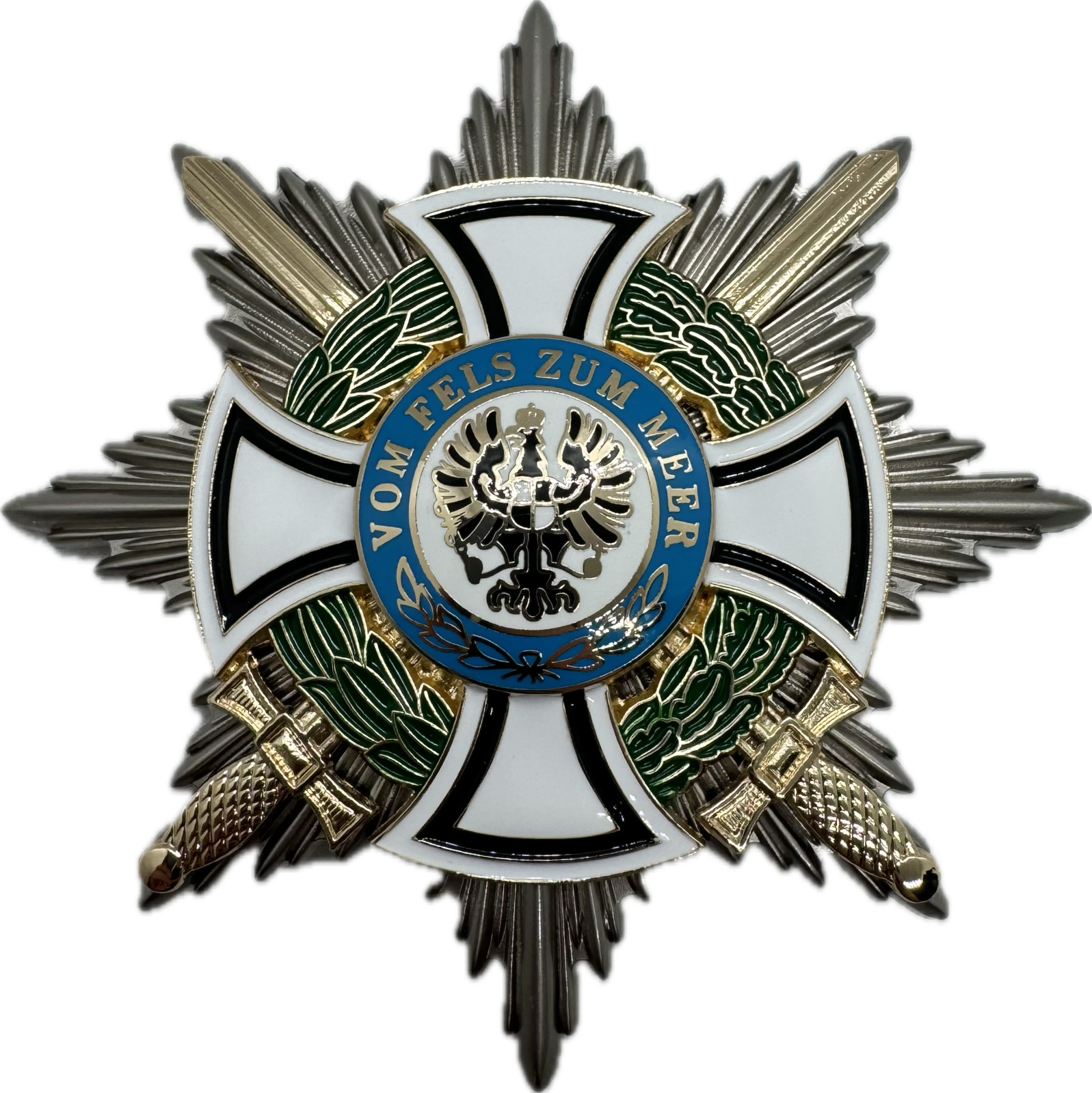 Imperial Hohenzollern Grand Cross Star Replica - WW1 Era Badge