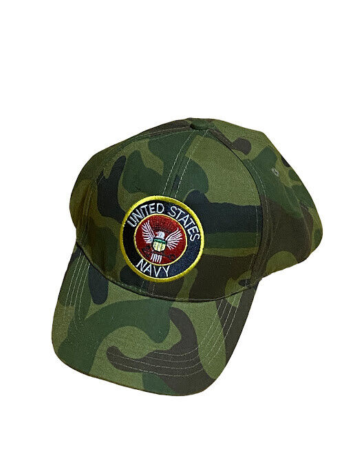 United States Navy Camouflage Hat Green (Size: One Size)