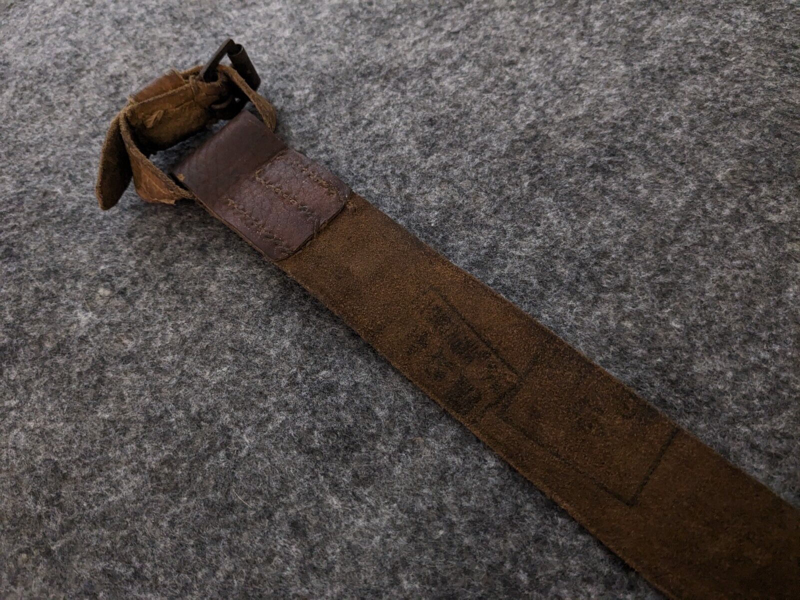 1940\'s WWII Mosin Nagant 91/30 Z-Stitch Leather Sling