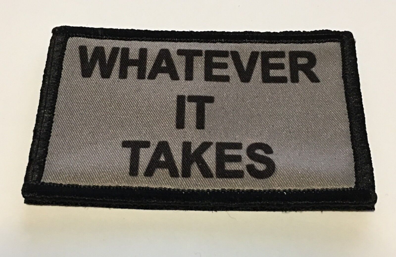 Whatever It Takes Morale Patch Tactical Military USA Hook Badge Army Flag