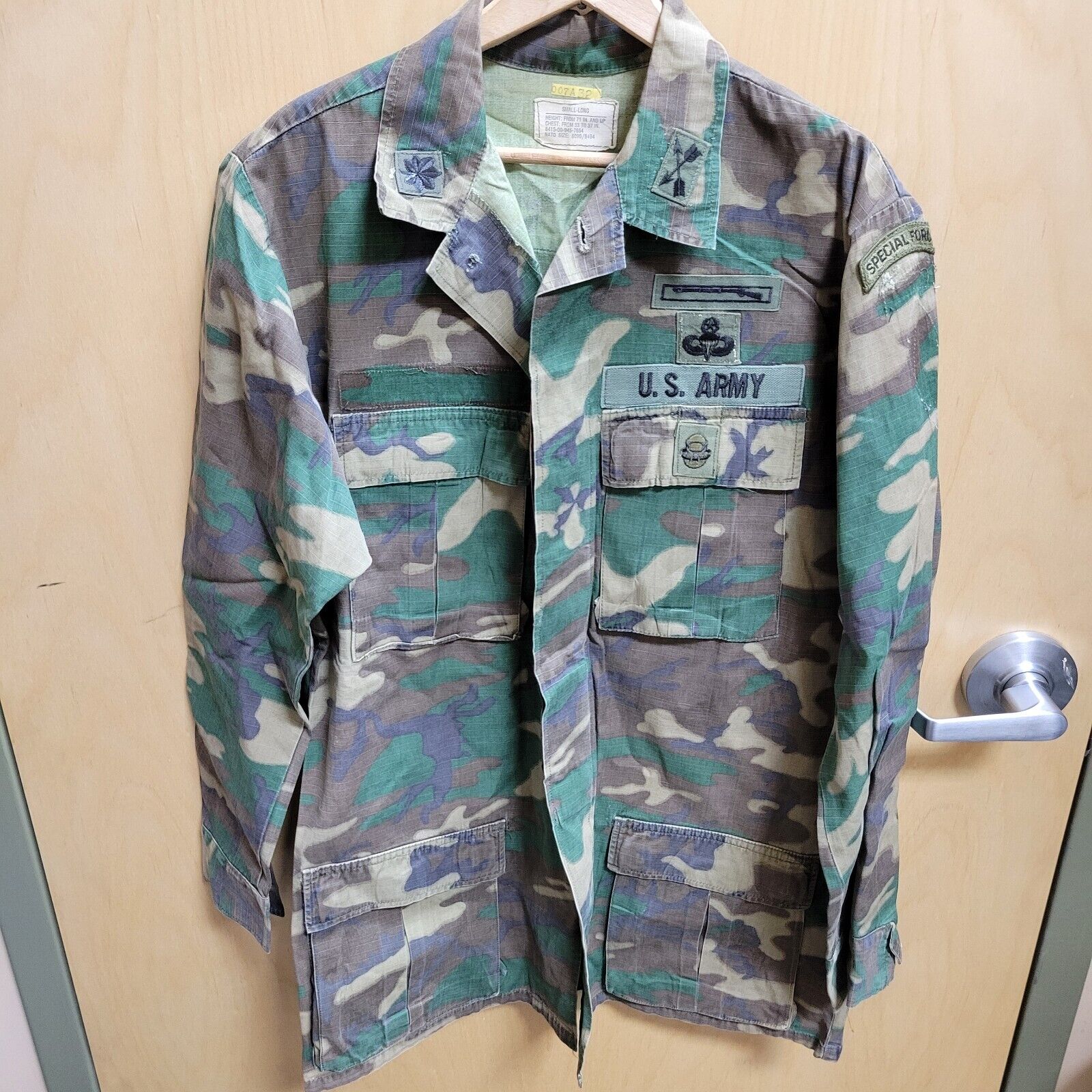 Uniform Grouping Special Forces Officer MAJ/COL RDF And BDU Jackets Patched