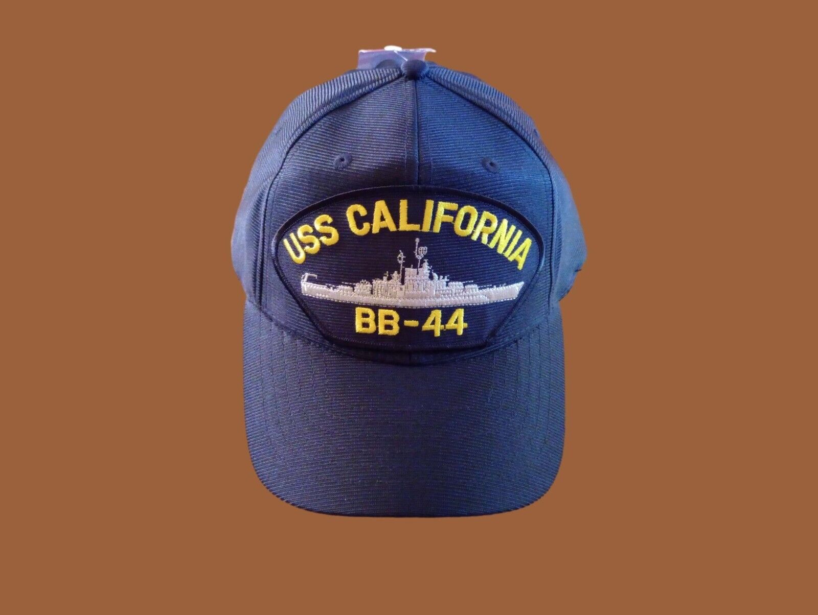 USS CALIFORNIA BB-44 U.S NAVY BATTLESHIP HAT U.S MILITARY OFFICIAL BALL CAP US