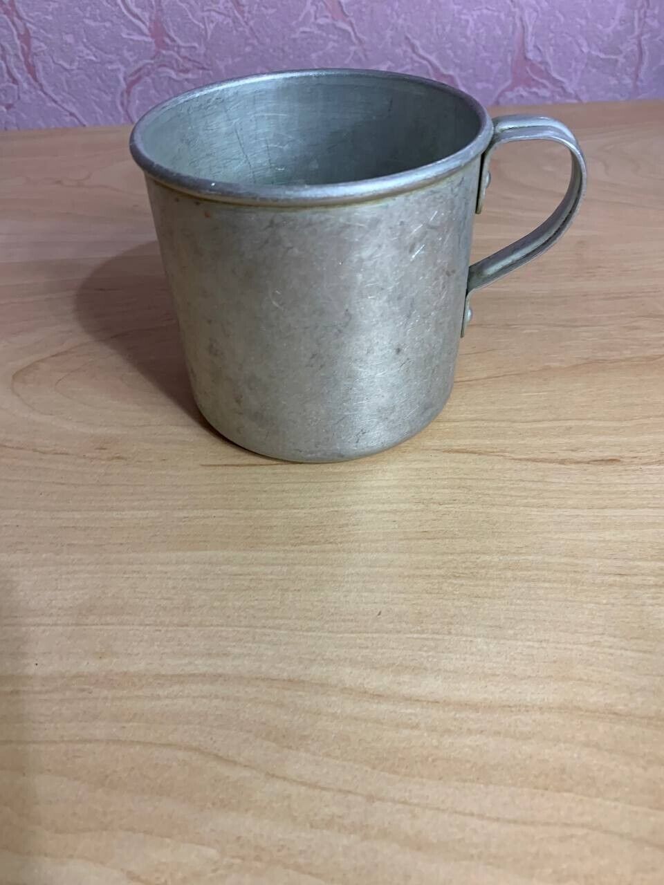 USSR Soviet Union Russian Army Soldier Aluminium Cup Mug