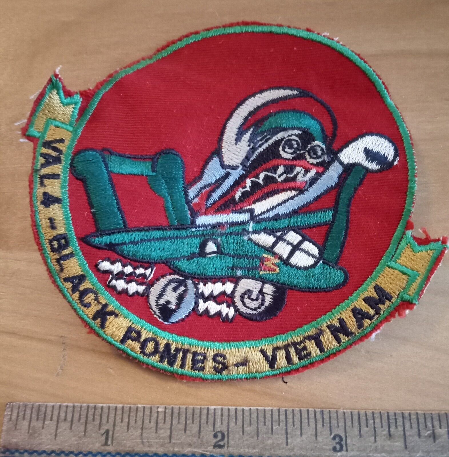 Vietnam War VAL-4 Black Ponies Fixed Wing USN US Navy Squadron Patch