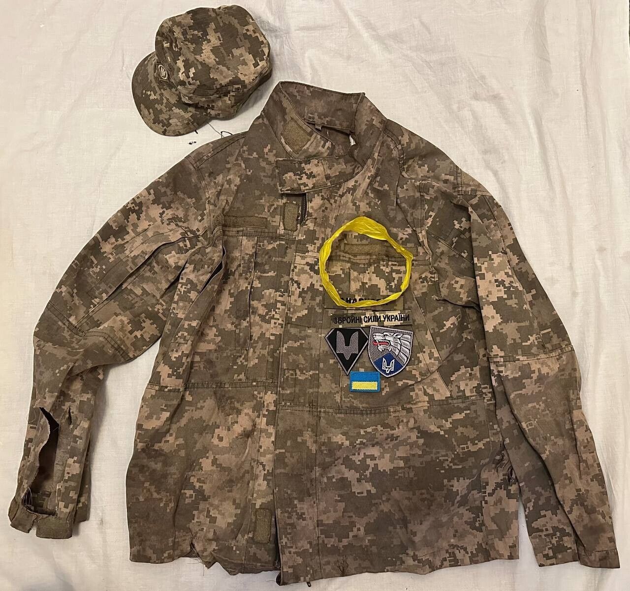 Ukrainian Army Jacket Hat HERO Uniform Special Operation Forces Suit Flag Boots