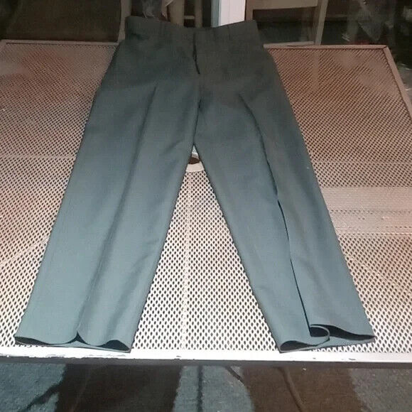USGI Army Women's Class A Green AG-489 Dress Uniform Slacks Pants 12WP 31x30