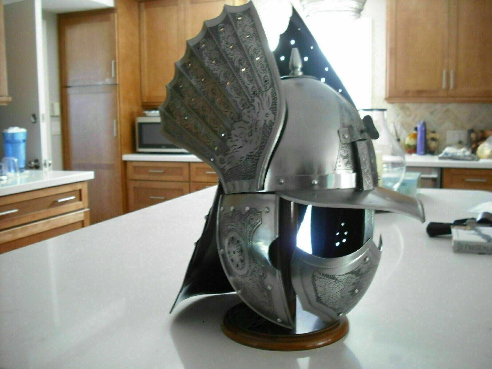 Medieval Hussar Armor Helmet Winged Best Quality Of Steel Christmas Gift Decor