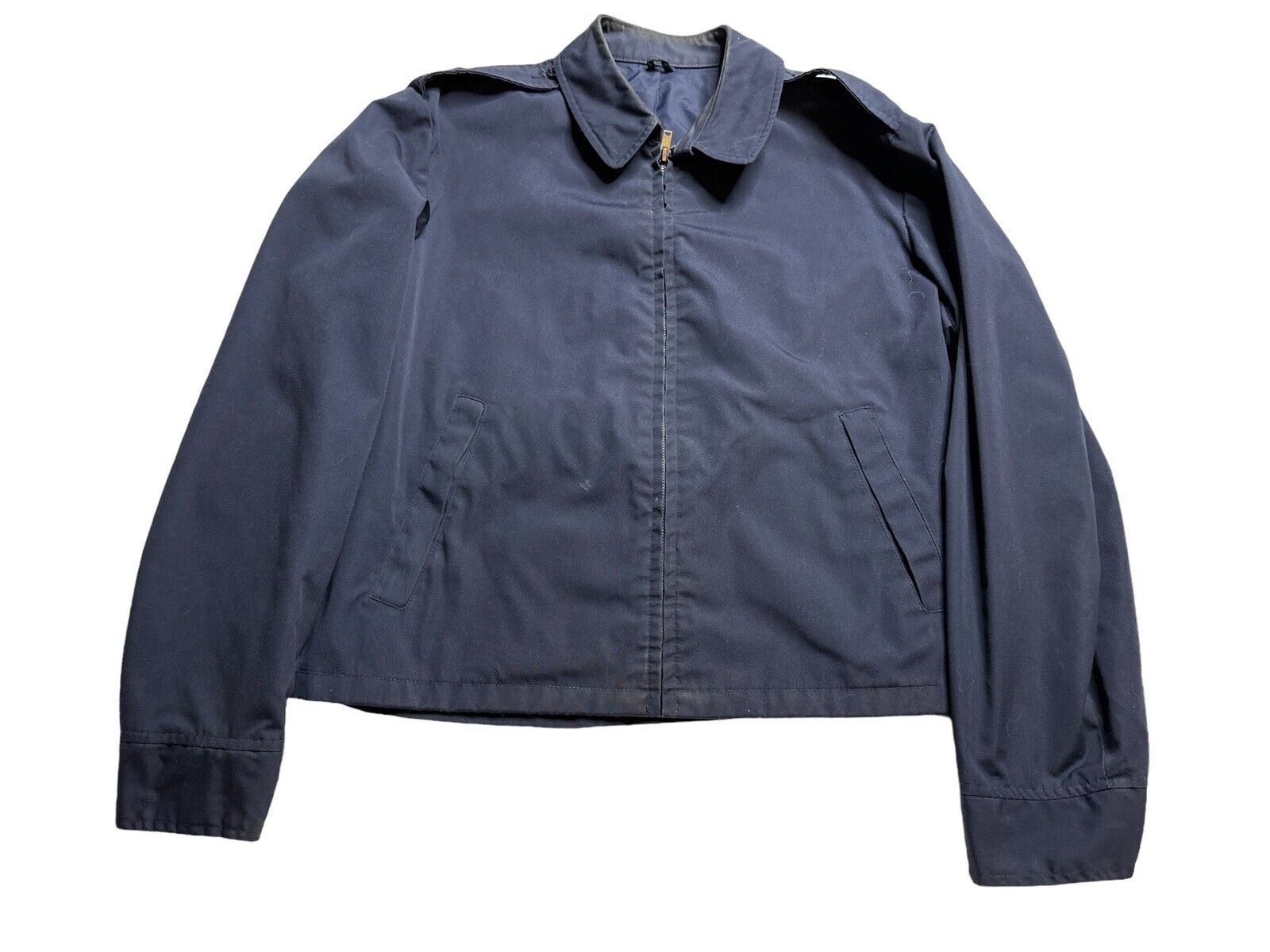 Military USAF AF Lightweight Blue Shade 1157 Jacket With Zip Men’s Size 44 XL