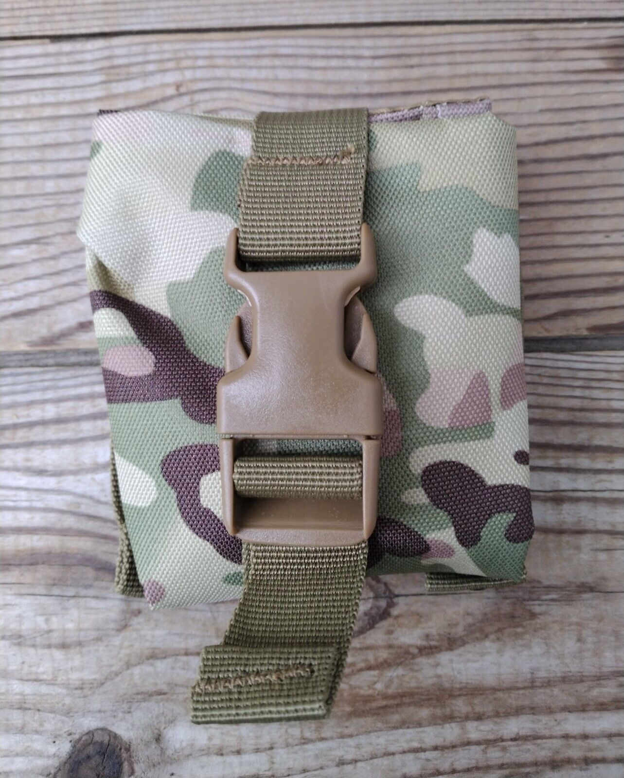 MULTICAM TACTICAL TAILOR STYLE FOLD UP DUMP POUCH MAG RECOVERY BAG MOLLE