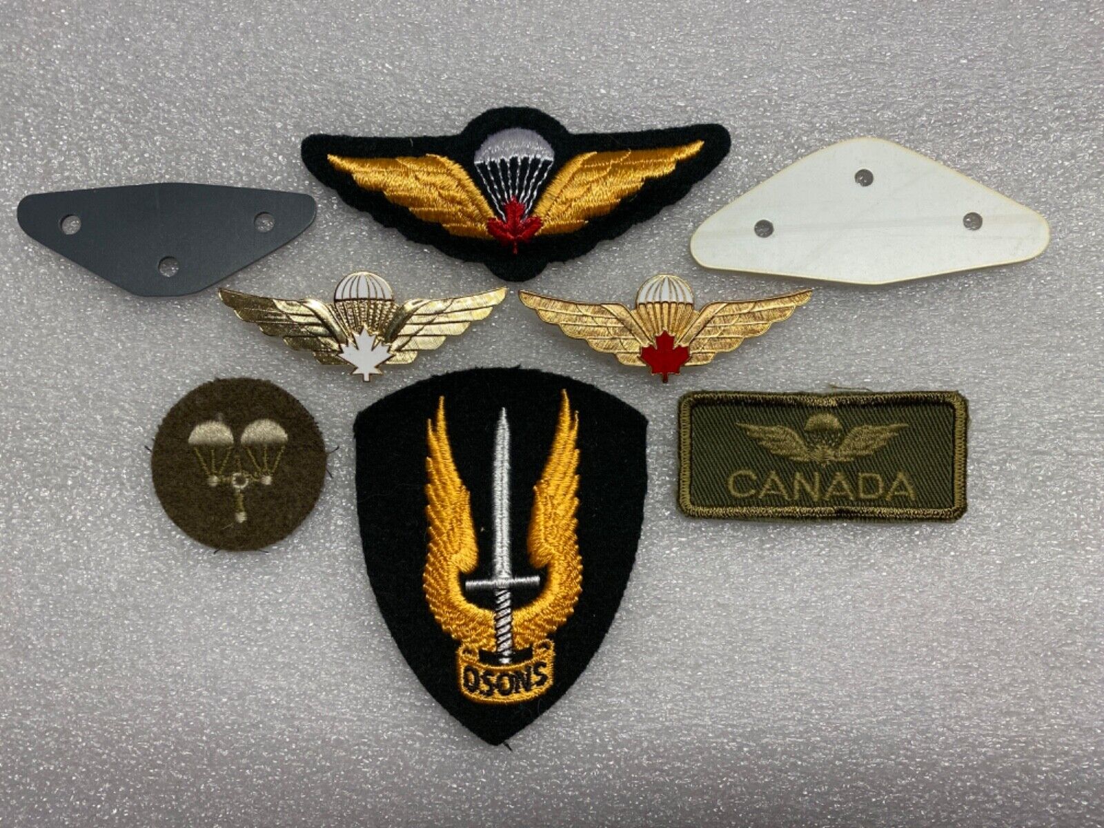 CANADA, CANDADIAN, PARA WINGS, SPECIAL SERVICE FORCE PATCH, AIRBORNE, GROUP OF 6