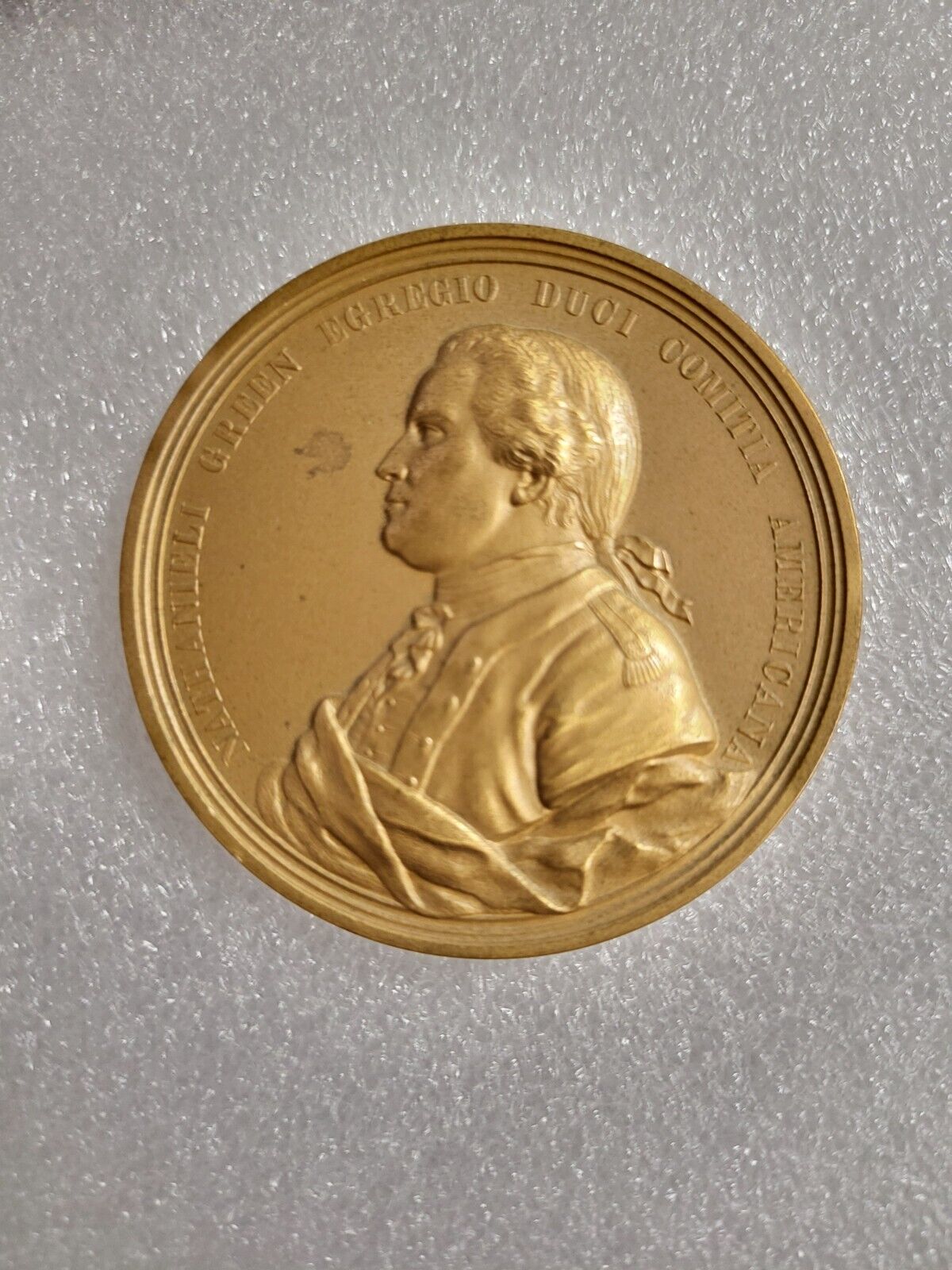 Nathanieli Green Egregio Duci US Comitia Americana US Bronze Medal   96 grams