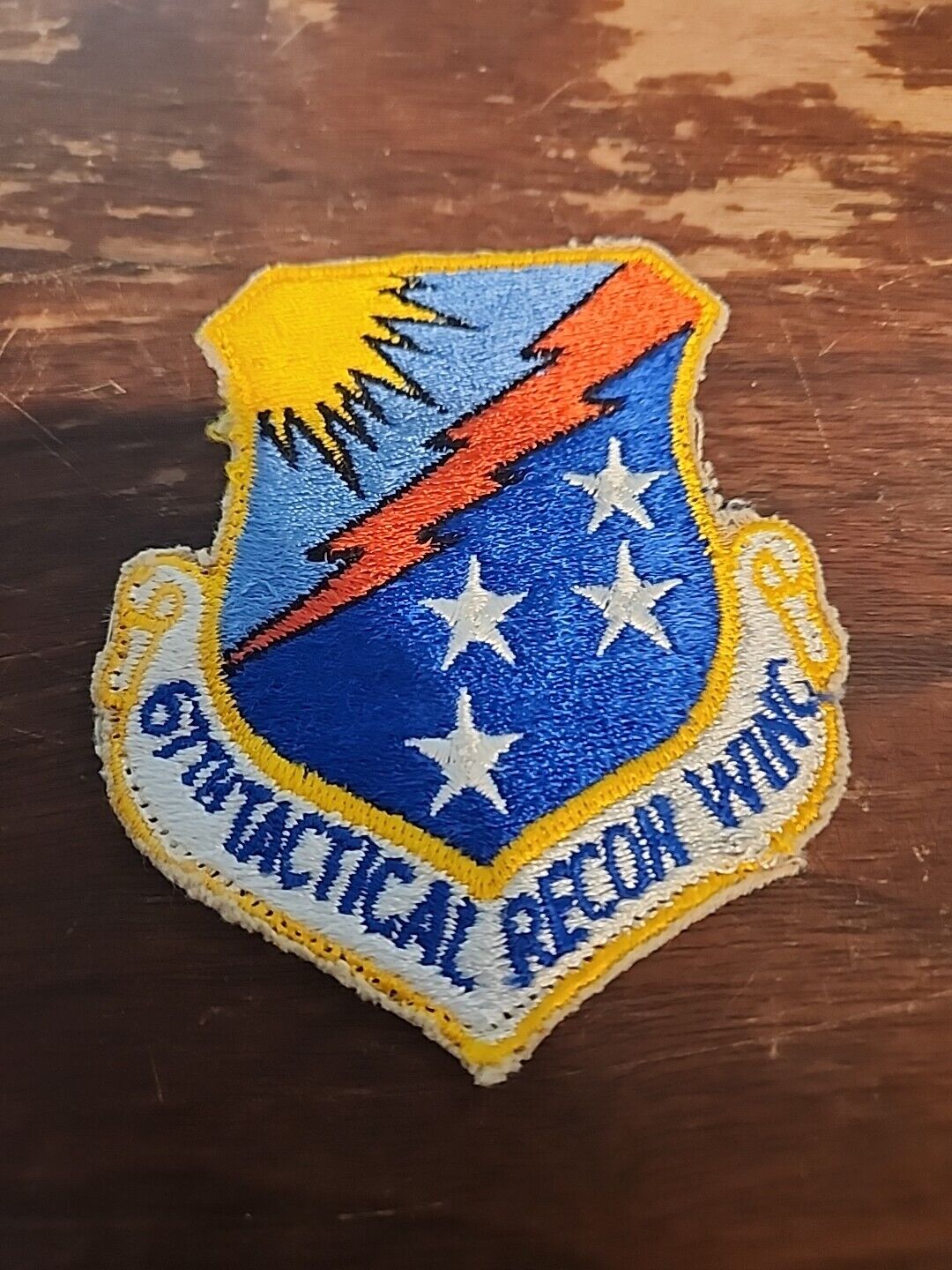 ORIGINAL USAF 67th TACTICAL RECON WING PATCH  FULL COLOR 