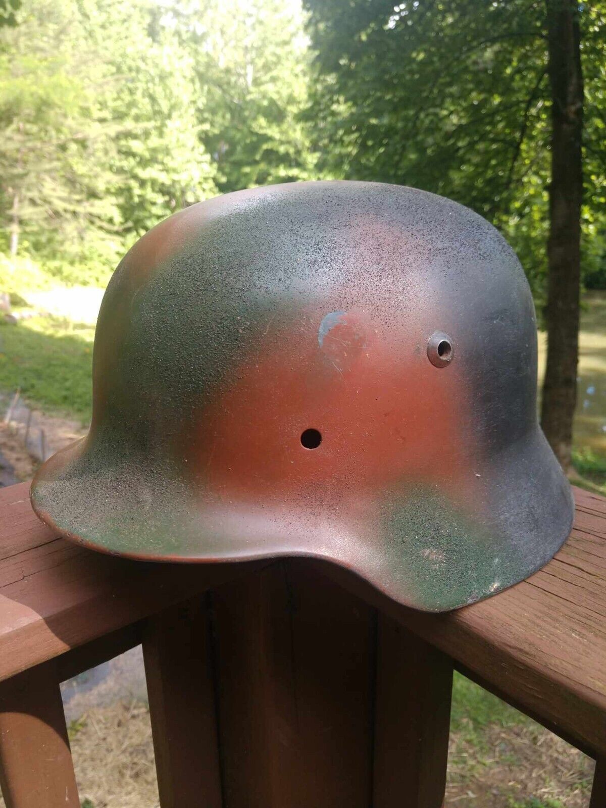 WWII WW2 German M35 Helmet Shell Size SE66