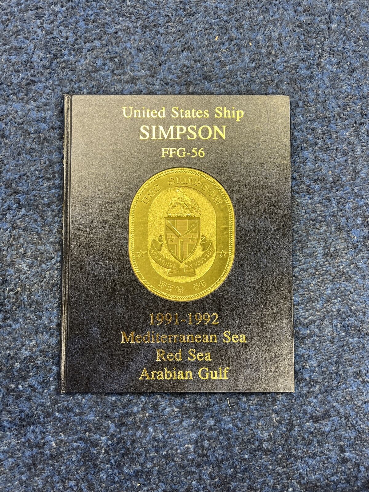 USS Simpson FFG-56 Cruise Book (USN) 1991-1992