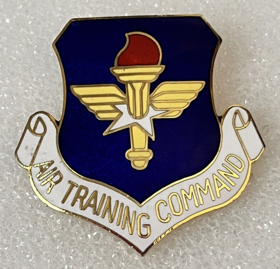 US Air Force Air Training Command Large Logo Lapel Pin 1.5 inches
