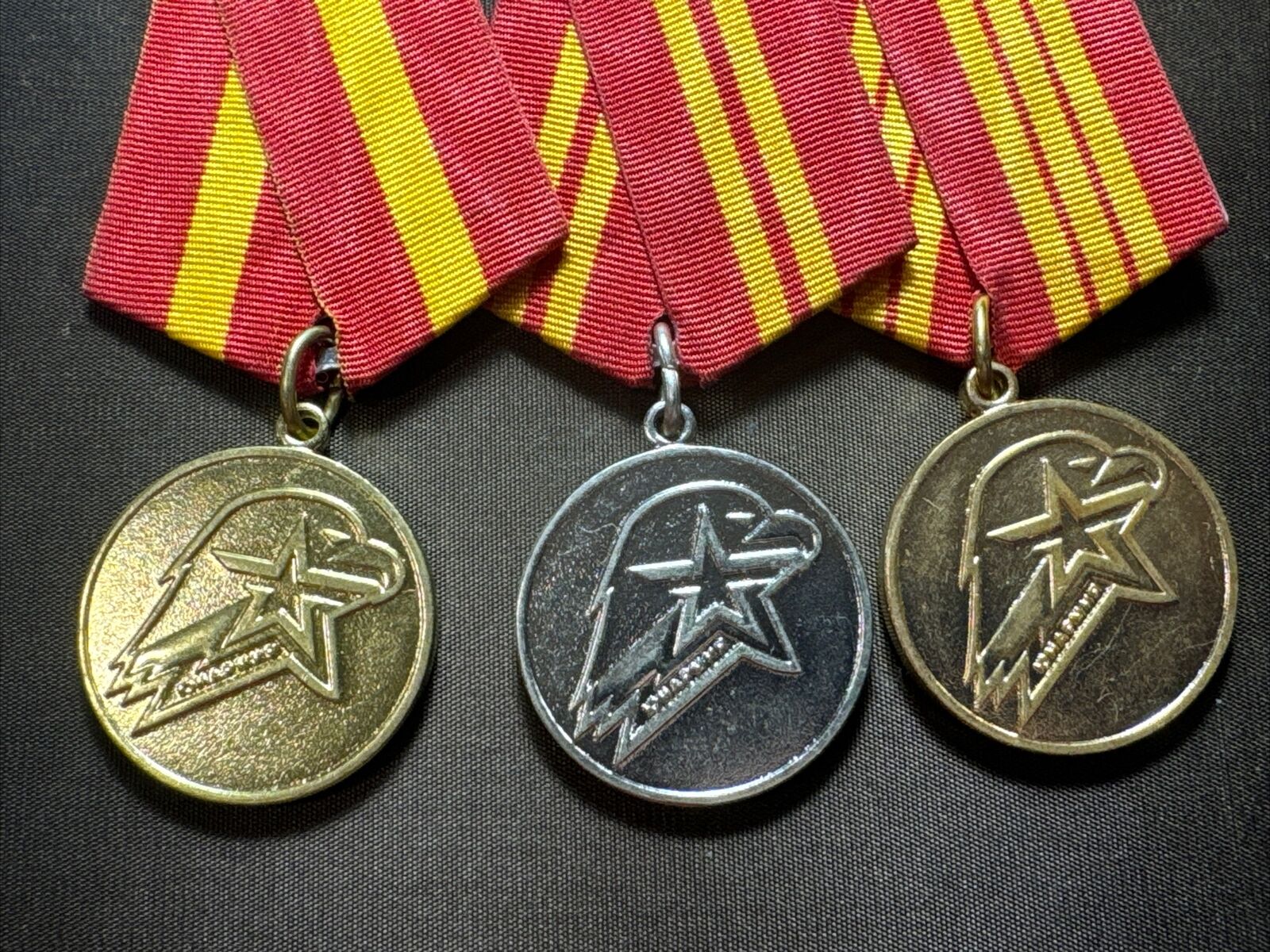 Russia Medals Set of Military Ministry for Students Suvorov / Nakhimov schools.