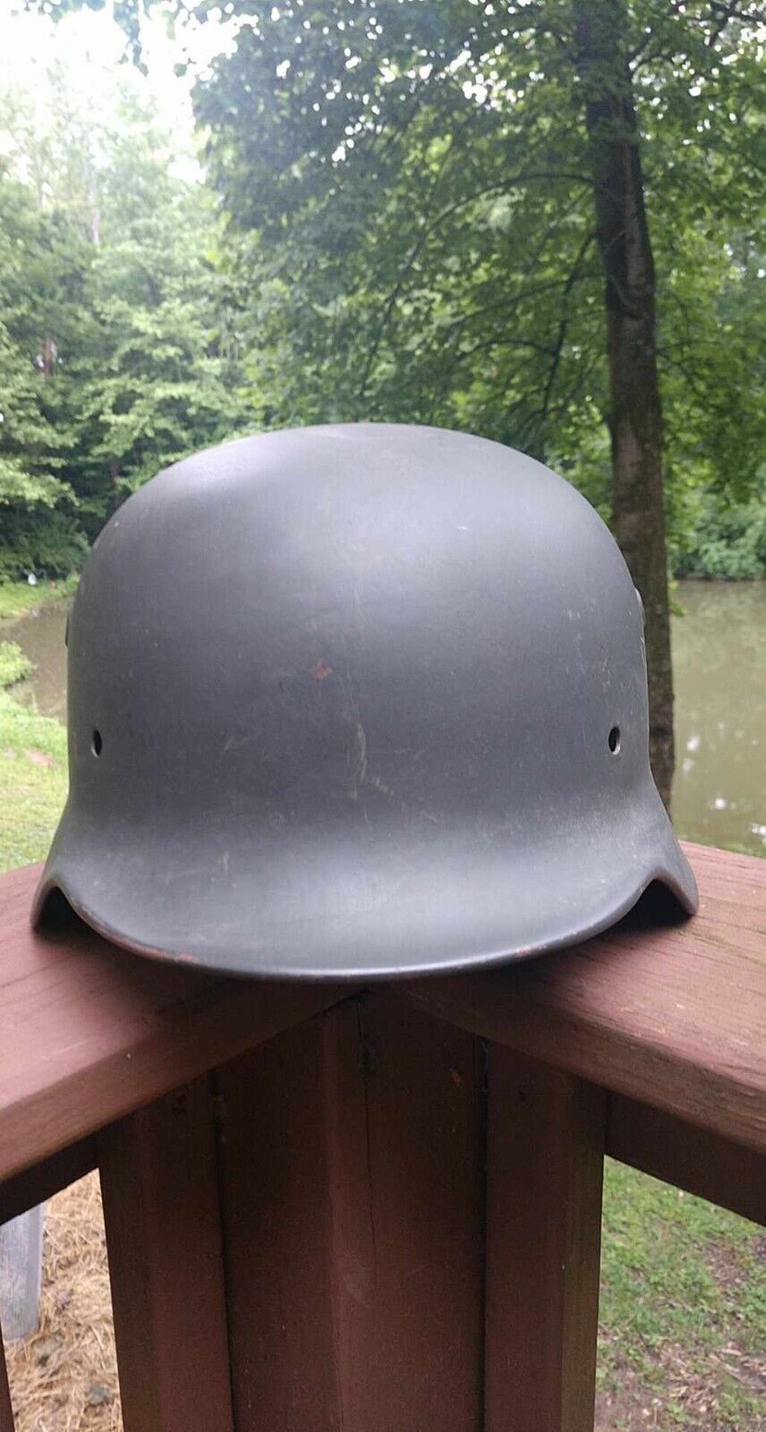 WWII WW2 German M40 Helmet Shell Size ET66