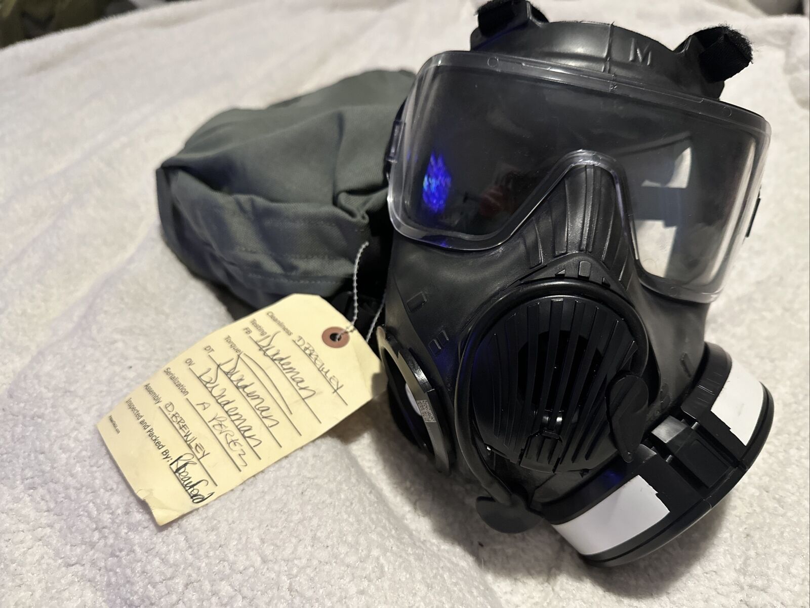 MCU-2/P Protective Mask US Military Gas Mask CBRN Mask With Operating Cards