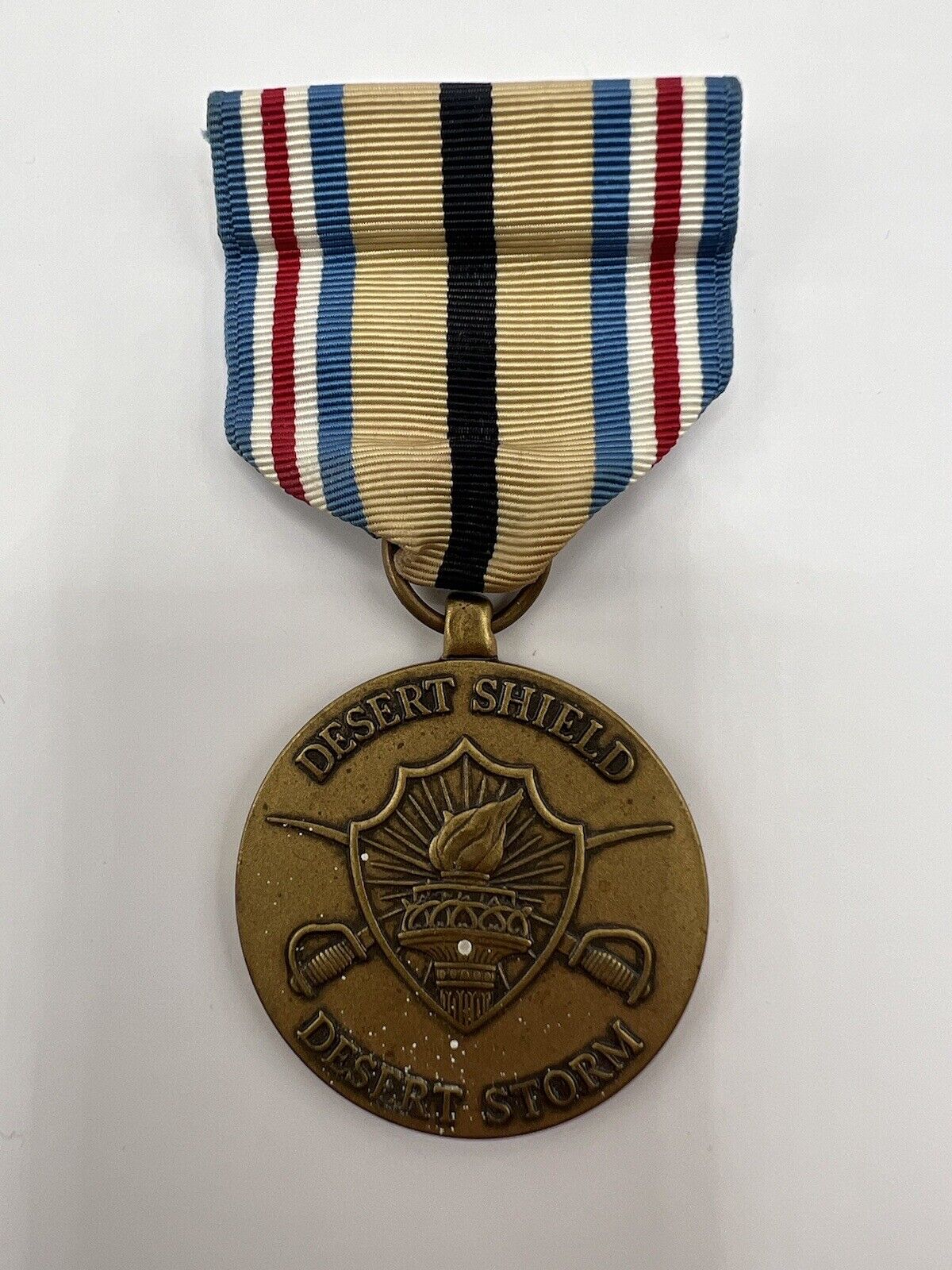 Vintage Desert Shield Desert Storm Department of Defense (DoD) Civilian medal