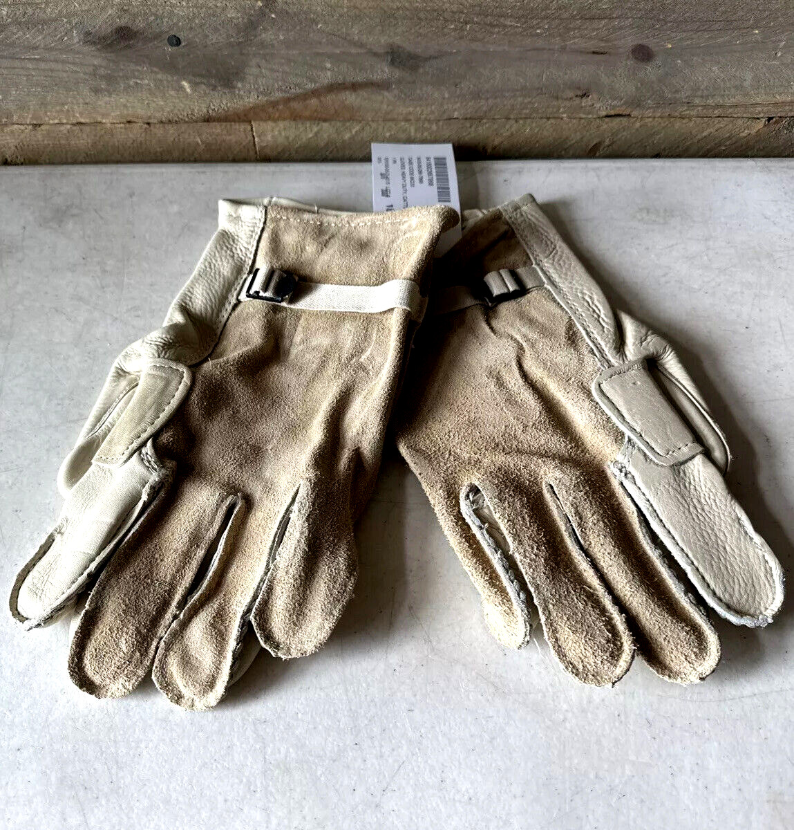 USGI Military  Cattlehide Leather Heavy Duty Work Gloves Size L/XL New w/ Tags