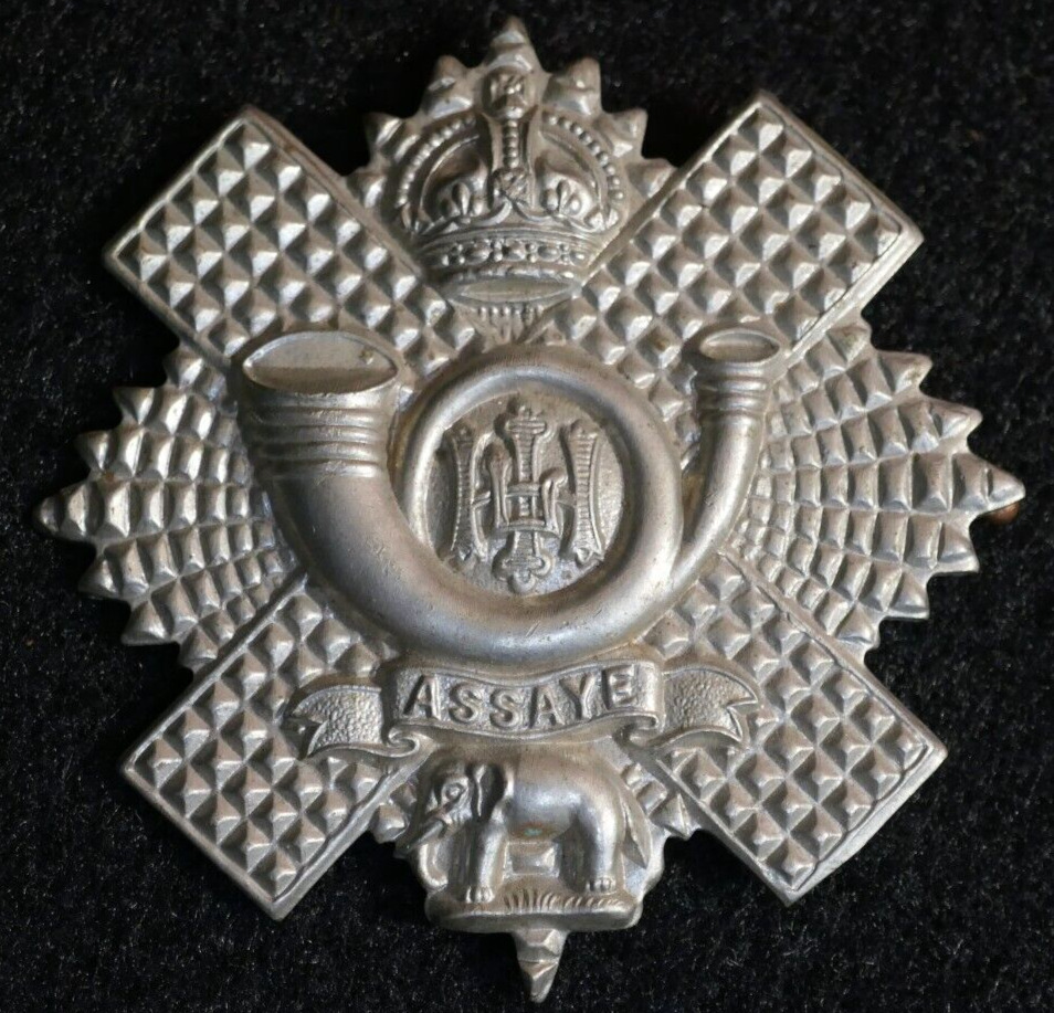 WWI British Army Highland Light Infantry City of Glasgow Regiment Original WW1