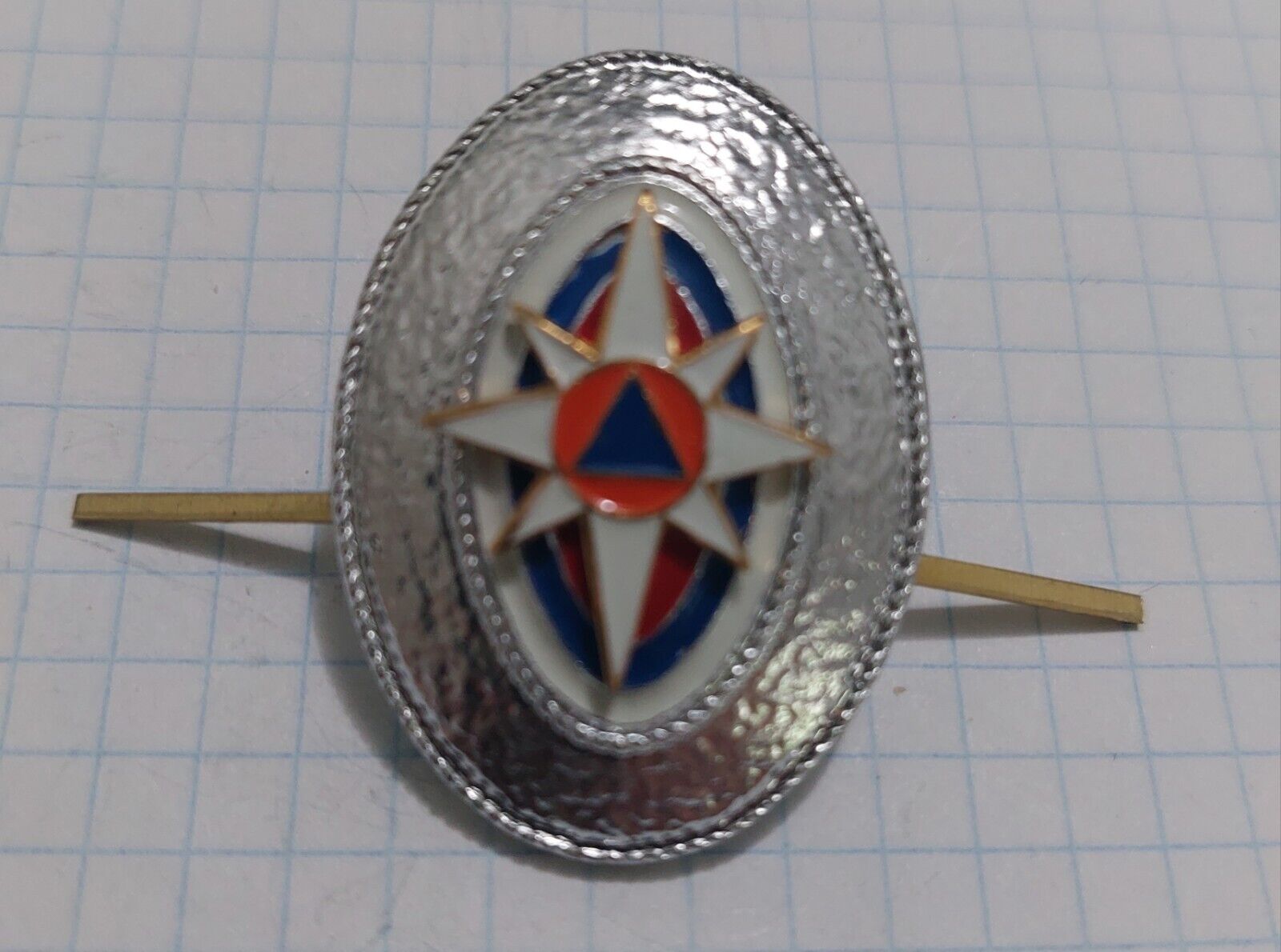 cap badge army Russia  Ministry of Emergency Situations, rescuers