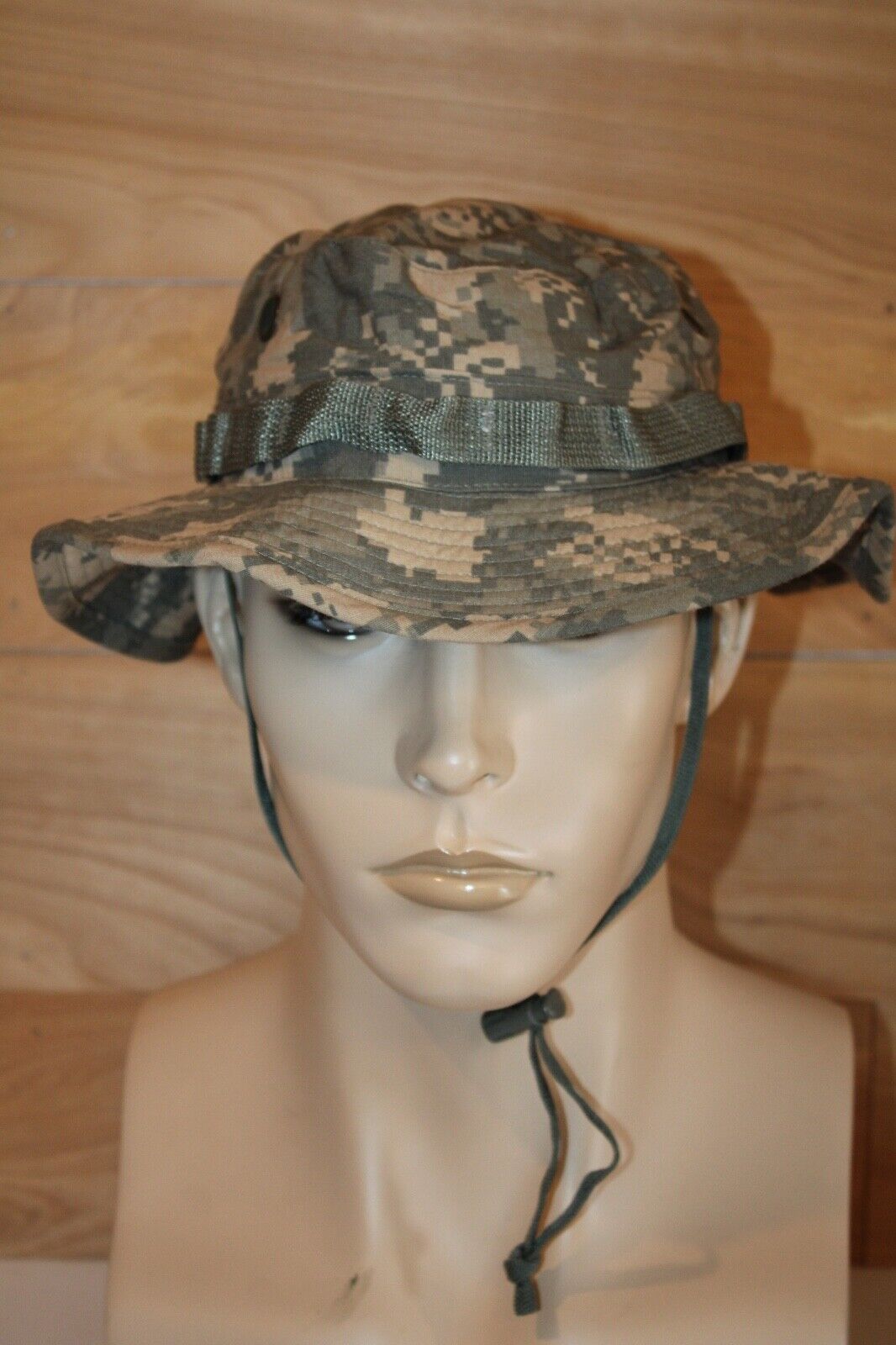 Army ACU Digital Camo Boonie Sun/Hot Weather Jungle Hat USGI Cap Size 7 1/8 USED