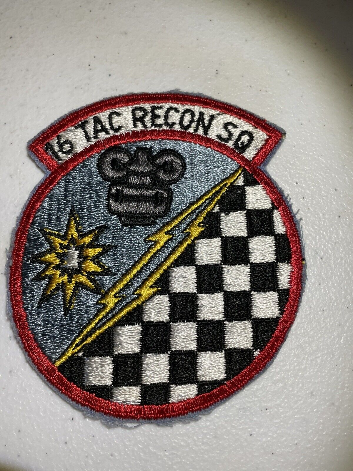 USAF 16th Tactical Reconnaissance Squadron Patch (post 80s make)