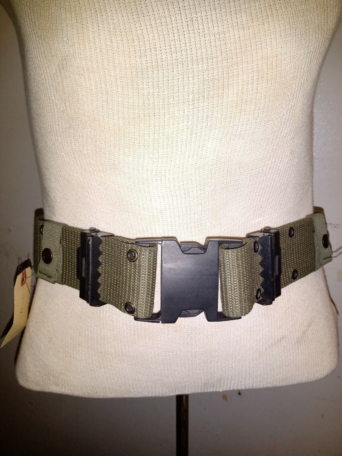US Army pistol belt Military web gear utility MILITARY SURPLUS Size LARGE