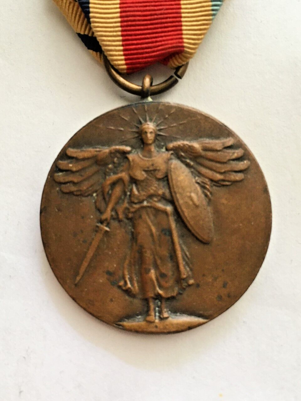 United States Type-1 (Wire-Loop) WWI Victory Medal - Rare