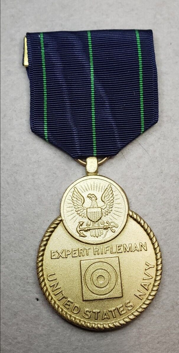 US Navy Expert Rifle Medal - Full-size - PB