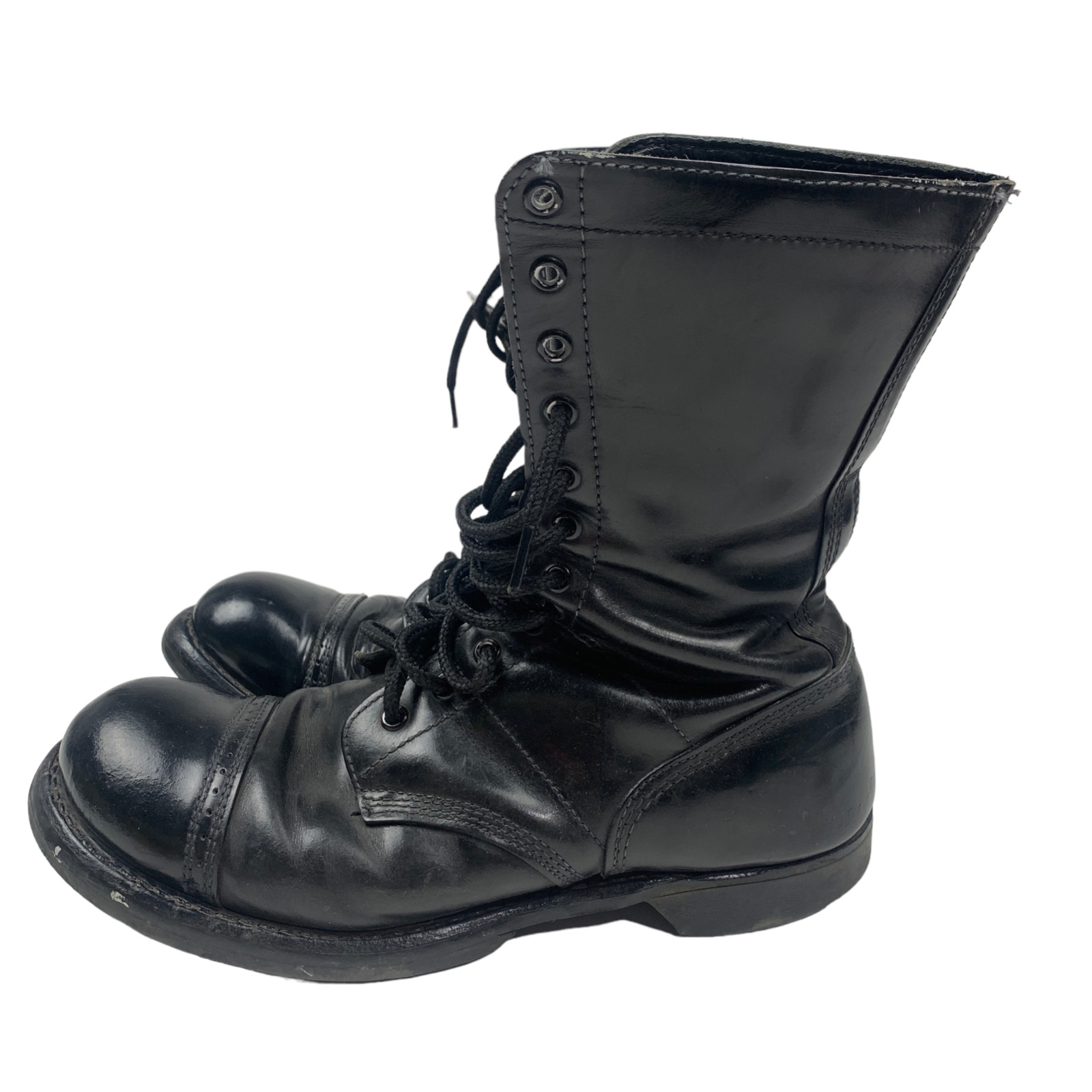CORCORAN Jump Boots fits men 10.5 Black Airborne Para PARATROOPERS Leather