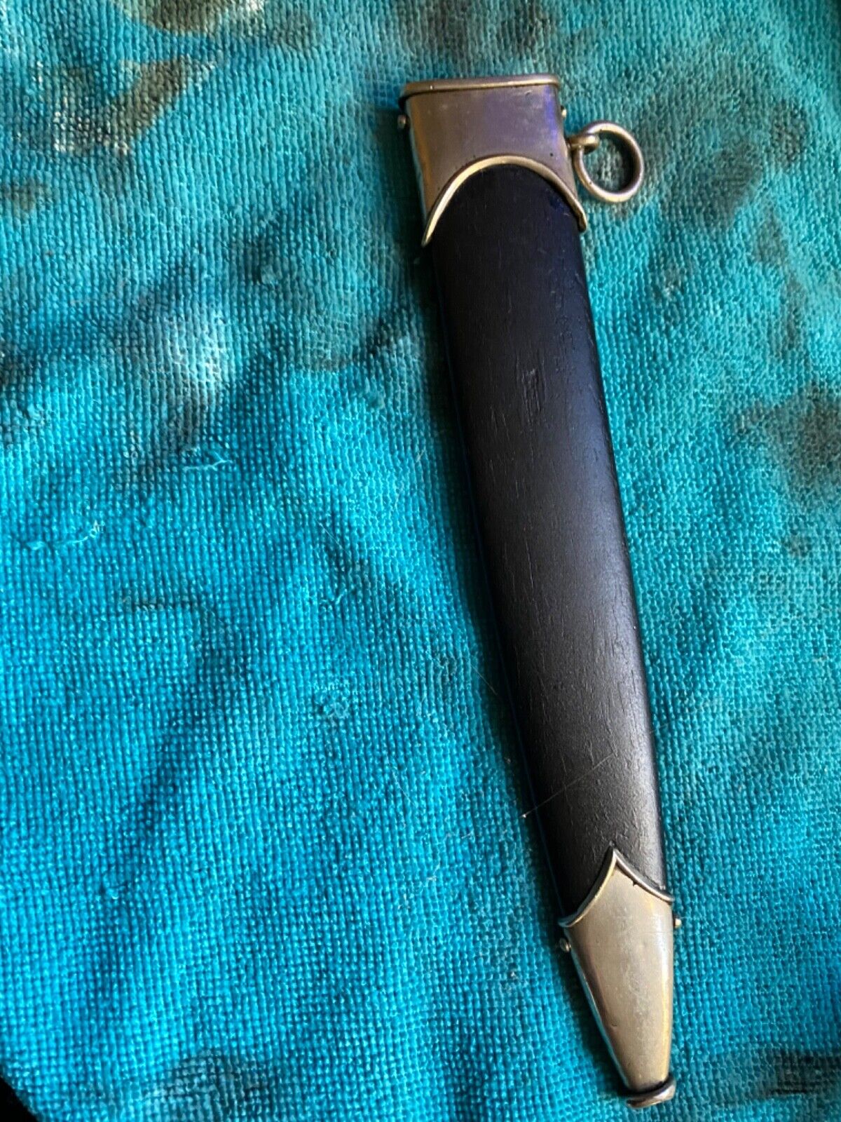 WWII German Dagger SA Dagger Scabbard Original Early Nickel Silver NSKK Dagger