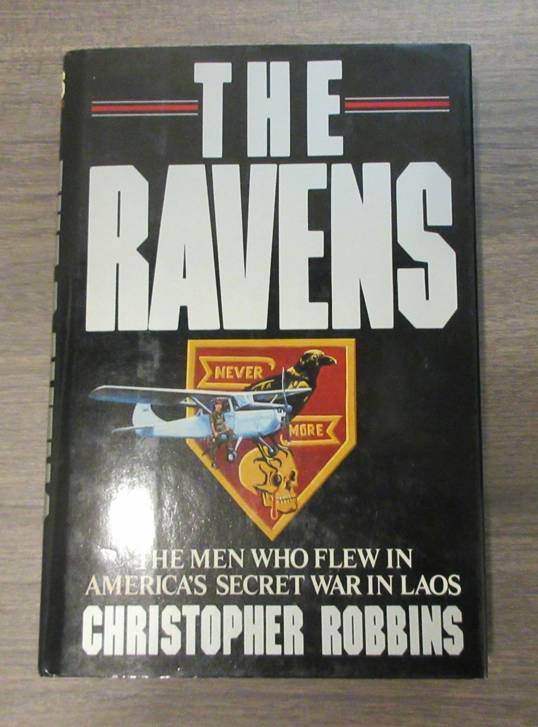 first edition CLASSIC AVIATION BOOK RAVENS CHRISTOPHER ROBBINS HARDCOVER