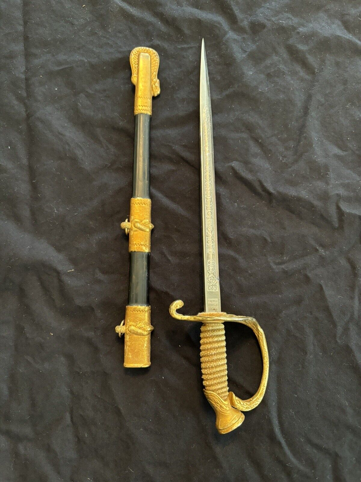 Mini US 1852 Navy Officers Sword