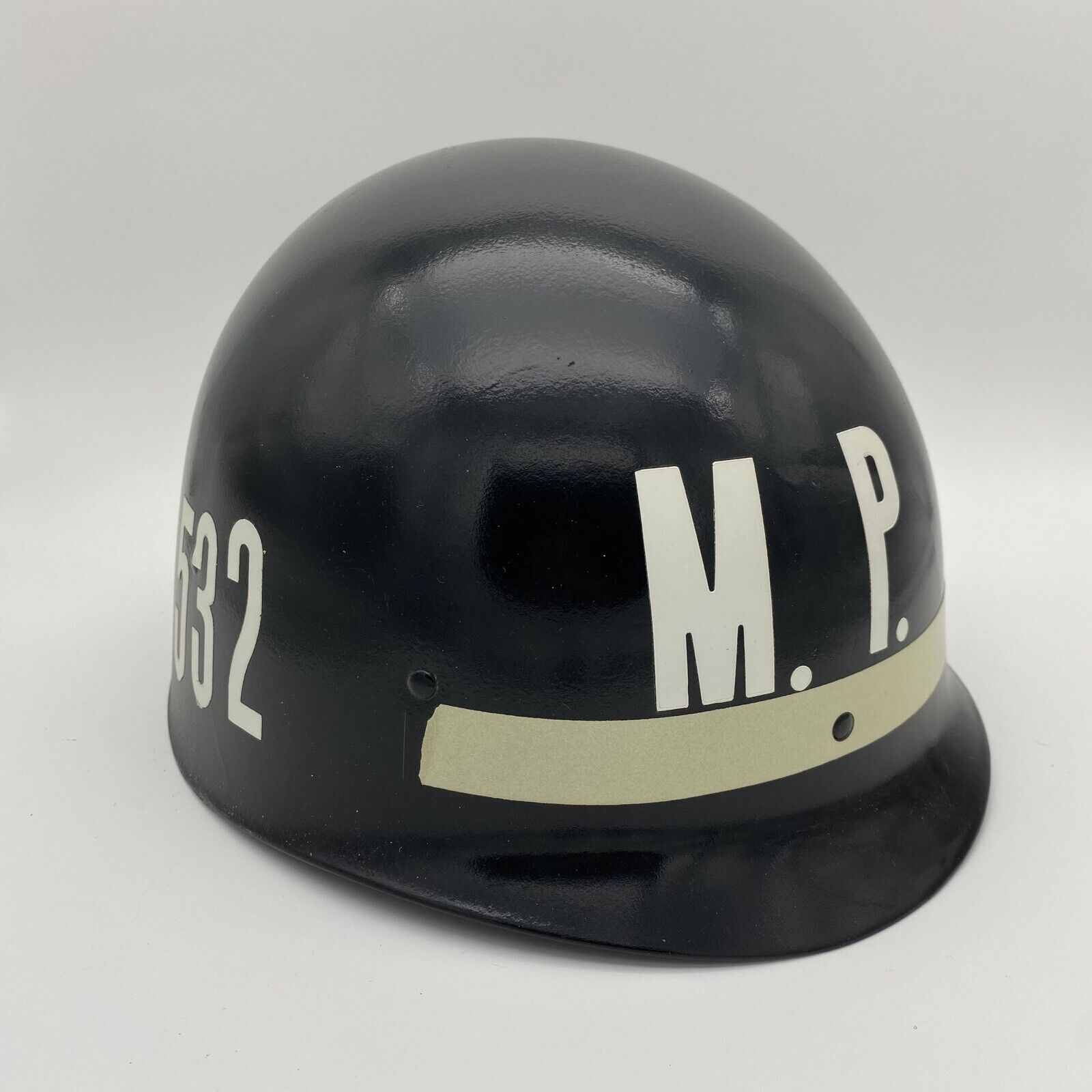 Vietnam War US Army M1 Helmet Liner MP 532nd Company Military Police
