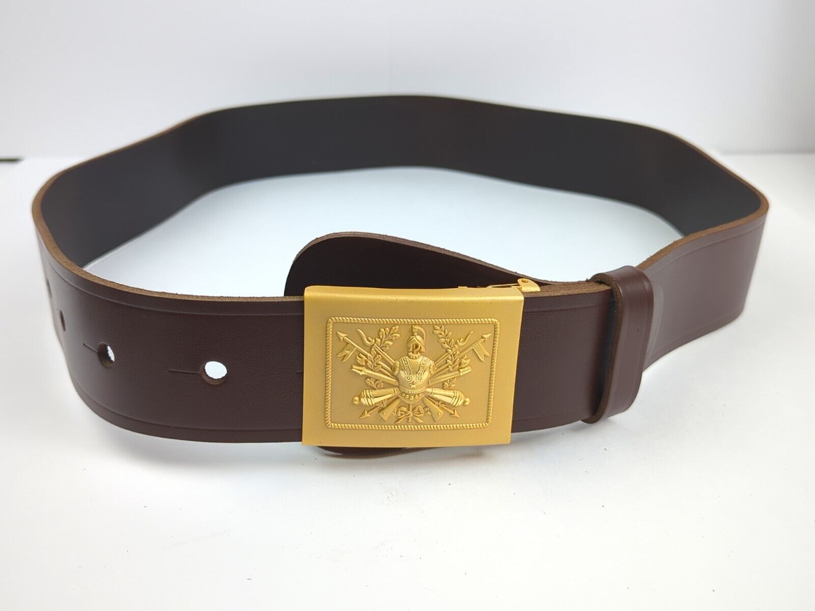ITALIAN ARMY Current Issue Parade LEATHER BELT 2\